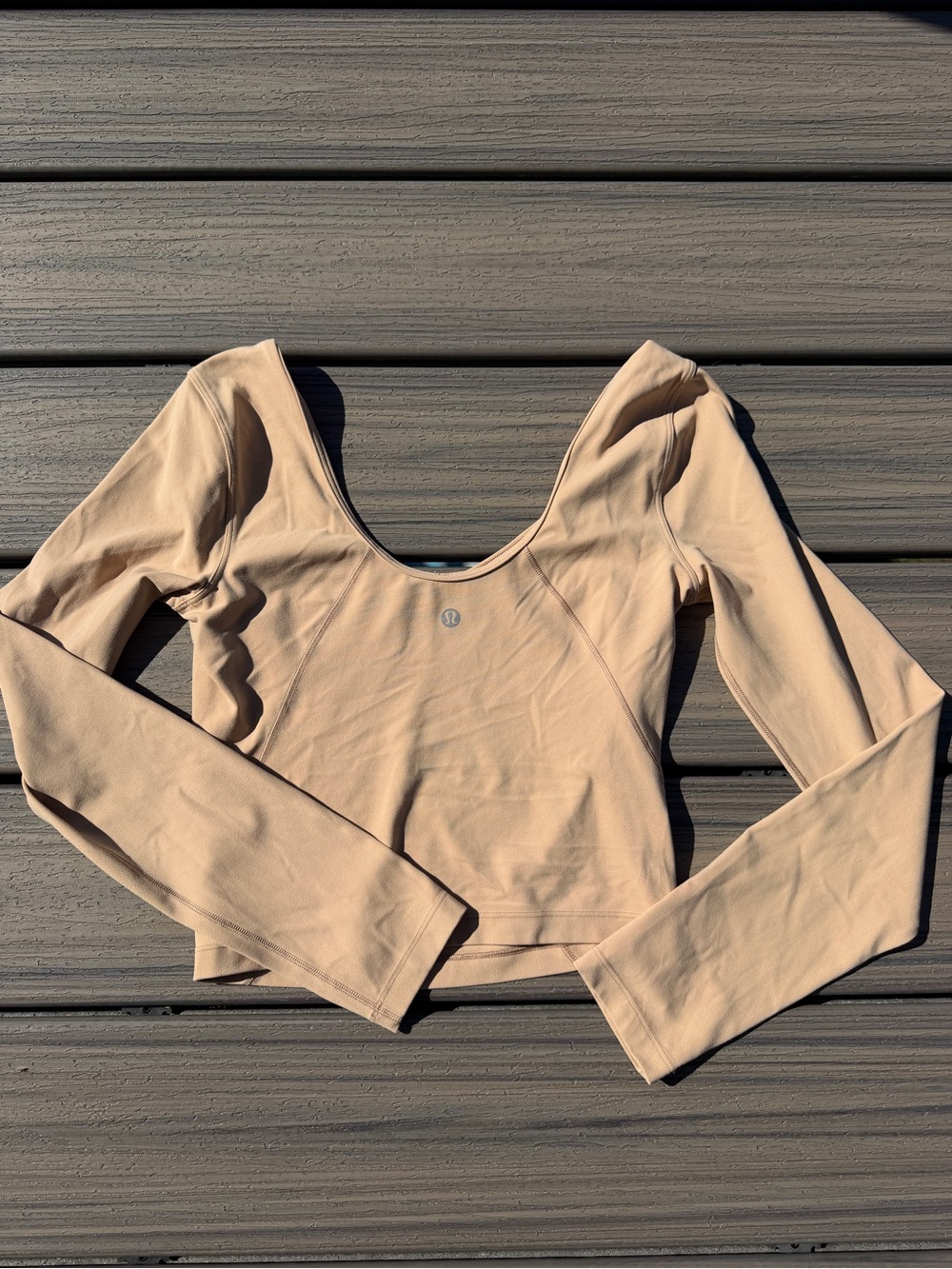 lululemon athletica Align Long Sleeve Top in Beige